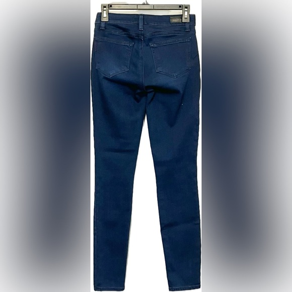 PAIGE Denim Verdugo Ultra Skinny Mid-Rise Jeans, Pamela Dark Wash, Size … - Picture 8 of 11